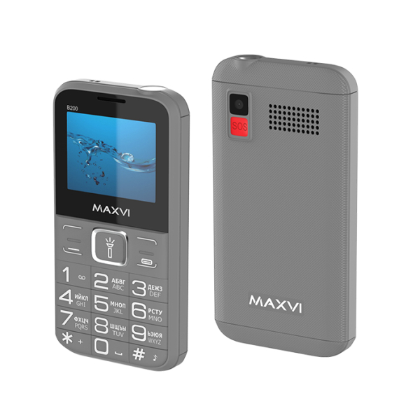 Купить Мобильный телефон Maxvi B200 grey
